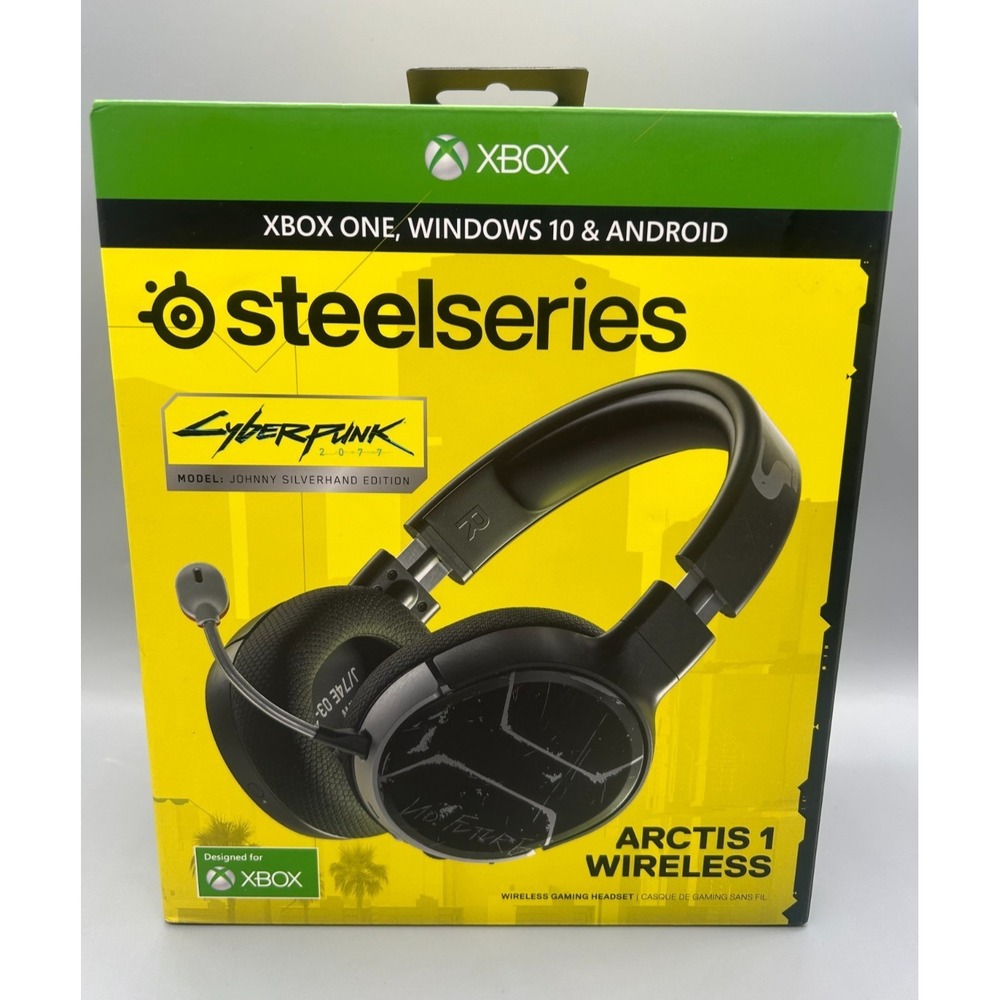 Steelseries Cyberpunk 2077 Johnny Silverhand Artic 1 Wireless Headset Xbox